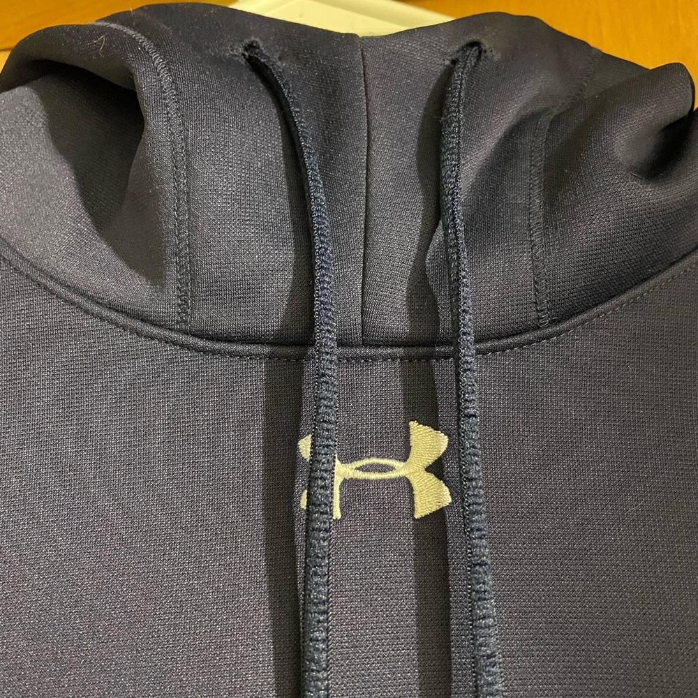 Womens UA hooded cowl neck sweater shirt